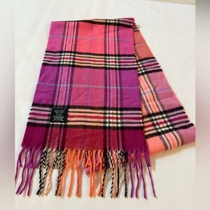 Designer Pink and Purple Soft Plaid Scarf perfect for Valentine’s 💝